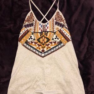 Zara embellished dress